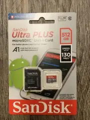 Sandisk Ultra Plus 512GB microSDXC UHS-I (Speed 130 MB/s)
