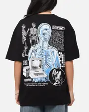 [GOAT CREW] Goat Crew Ai T-shirt Black - Size 2XL 2XL Black