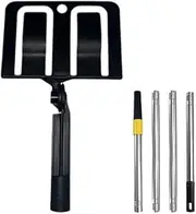 Fahgaer Adjustable Angle Sprayer Shield Holder,Sprayer Paint Shield Holder,Cardboard Sprayer Shield Paint Shield Racks with Pole
