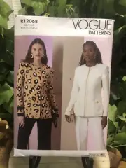 UNCUT VOGUE PATTERNS R12068 JACKET(s) sizes 8,10,12,14,16