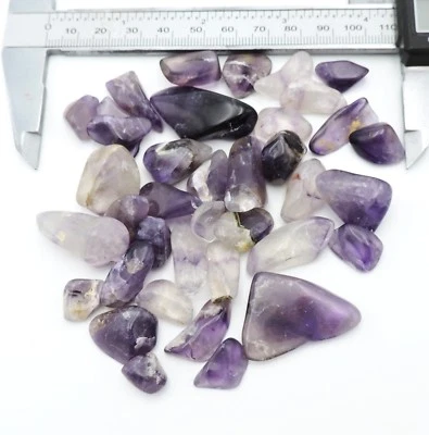 100g Australian Amethyst Medium Tumble Polished Crystals Jewellery Making Craft