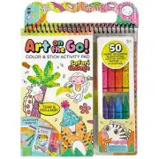 Art on the Go! Collage Fun Jungle Children's Art and Activity Set 19803