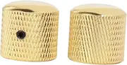 ERINGOGO Volume Knobs for Electric Bass Guitar 2 Pack Tone Control Knobs Metal Screw Hole