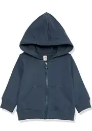 Amazon Essentials Unisex Babies' French Terry Zip-Up Hoodie 12m NWT