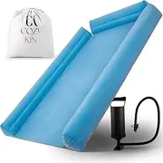 Cozy&Kin® Inflatable Fall Protection Bed Children, 3-Sided Protection, Bed Rail, Bed Guard for Cot & Box Spring Bed, Safe Bed Edge Protection for Travel, 24 Months to 5 Years