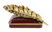 JAY STRONGWATER KYLE PLUME TRINKET BOX SWAROVSKI NEW $995 ORIGINAL NO BOX USA