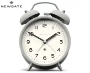 Newgate Charlie Bell Echo Alarm Clock - Matte Posh Grey