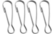 Lanyard Clips, Lanyard Hooks 100Pcs,1.26 in Premium Clasps Hooks Closures Snap H