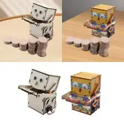 Wooden Science Experiment Set DIY Projects Eat Coins Robot Developmental Toy