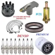 Tune Up Kit Filters Cap Wire Spark Plugs For FORD GALAXIE 500 V8 5.8L 1972