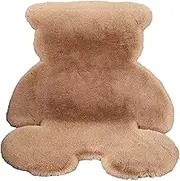 Qcwwy Soft Cute Bear Shape Shaggy Rug for Teens Girls Living Room Soft Bear Rug (45 * 60)