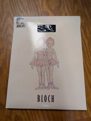 Bloch Endura Black Girls Footed Tights T0921G New