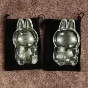 2 Labubu Have a Seat Protective Case Transparent