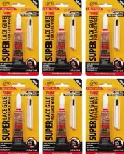 6Pc BMB Super Lace Glue Tube For Lace Wigs Crazy Hold 100% Waterproof Glue 0.4oz