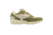 Mizuno Mens Contender Sportstyle Suede Shoes (Green/White) (4 UK)