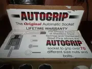 AutoGrip Universal Socket Std/Metric 3/8in Dr. 6-point pr. of 2 NEW!!