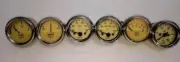 Smiths-52mm-Kit-Elec Temp-Oil-Fuel-Oil Temp Volt +Amp Gauges
