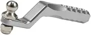 RC Crawler Tow Hook Tow Hitch Aluminum Alloy for TF2 Rgt cc01 Replacement Spare Parts Upgrade Accessories for 1/10 1/8 RC Car, Silver