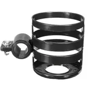 4 Pcs Universal Bicycle Cycling Handlebar Water Bottle Cup Holder Cage Rack MTB Bike Mount - Black