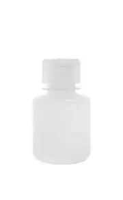 Eisco Labs 30ml Reagent Bottle, Narrow Mouth with Screw Cap - HDPE