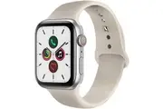 [WAT-NB-42DGR2] Compatible For Apple Watch Band 42/44/45/49MM Soft Silicone Sport Strap - Stone