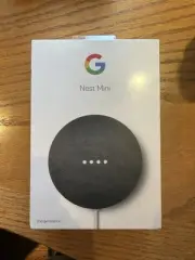 Google Nest Mini 2nd Generation Smart Speaker Charcoal New In Box