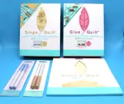 We R Memory Keepers SINGE Quill / GLUE QUILL veneer sheets ~glue/singe pens KIT