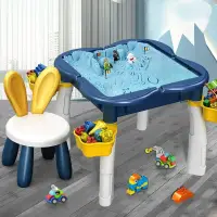 在飛比找蝦皮商城精選優惠-臺灣出貨 動力沙桌 太空沙玩具桌 兒童玩具桌椅 大顆粒 通用