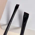 Double Headed Blade Eyeliner Brush Ultra Thin Fine Angle Flat Eyebrow Brush _mo