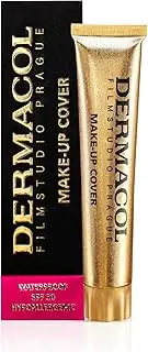 Dermacol - Full Coverage Foundation, Liquid Makeup Matte Foundation with SPF 30, Waterproof Foundation for Oily Skin, Acne, & Under Eye Bags, Long-Lasting Makeup Products, 30g, Shade 228