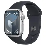 Apple Watch Series 9 41mm Silver Aluminium Case GPS (S/M) [~Renewed]