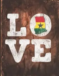 在飛比找博客來優惠-Love: Ghana Flag Cute Personal