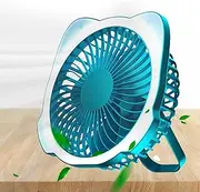 Rechargeable Fan,6 Inches Rechargeable Fan Camping - 5-Speed Portable Cooler Supplies Cooling Ventilador Lantern for Bedroom Home Living Room
