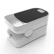 Finger Pulse Oximeter Monitor Smart Portable Blood Testing Kit for Elderly Home Travelers Walkbee