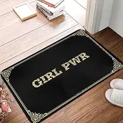 Welcome Door Mats for Outside Entry Girl Pwr Doormat Doormat Funny Absorbent Door Mat Indoor (Color : Colour, Size : 65X90CM)
