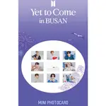 BTS防彈少年團釜山小卡組MINI PHOTO CARD