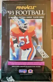 1993 Pinnacle Football Hobby Box Factory Sealed Bettis Bledsoe RC, Rookie DUFEX