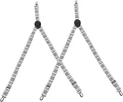 [COMPUKAS] 2pcs Adjustable Y-back Style Piano Pattern Suspenders for Boys and Girls Elastic Clip Braces for School and Family Activities Stylish and Functional Design