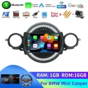 9" Android Car Radio Carplay GPS Stereo Navi For BMW Mini Cooper R56 R60 2007-13