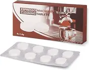 Cleaning Tablets Compatible with Delonghi Jura Espresso Coffee Machine -1.5g(8 PCS)