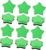 Cute Mini Erasers 12 Pack Star-Shaped Whiteboard Erasers for Boys and Girls Office Teachers