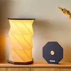 Travel Gifts Portable Lamp with Touch Dimmer, Travel Lamp Warm Light, Foldable P