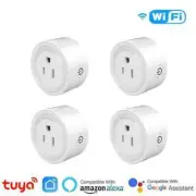 10A Tuya WiFi US Smart Plug Timing Function Smart Life Remote Control Socket Out