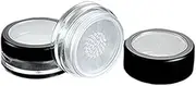 3 Pieces 10G 10ml Empty Loose Face Powder Blusher Puff Case Box Makeup Cosmetic Jars Containers with Sifter Lids