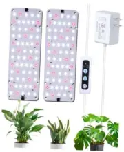 Grow Light for Indoor Plants, Dimmable Plant Light, 6/12/16H 20W Dimmer RCW