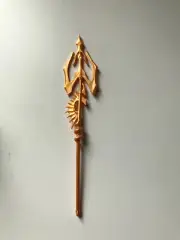 Marvel Legends 6in Gold Namor Staff Weapon Accessory Custom Fodder Hasbro BIN