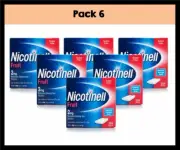 Nicotinell Gum Fruit 2mg 204 Pieces Pack of 6 -- Expiry 08- 2026