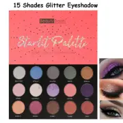 Beauty Treats Starlit Glitter Metallic 15 Color Eyeshadow Palette