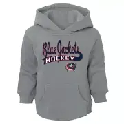 Outerstuff NHL Toddler Columbus Blue Jackets Clean Sweep Sueded Fleece Hoodie