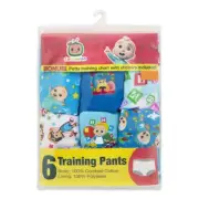 Cocomelon 6 Pack Boys Training Pants, Assorted, Size: 3T